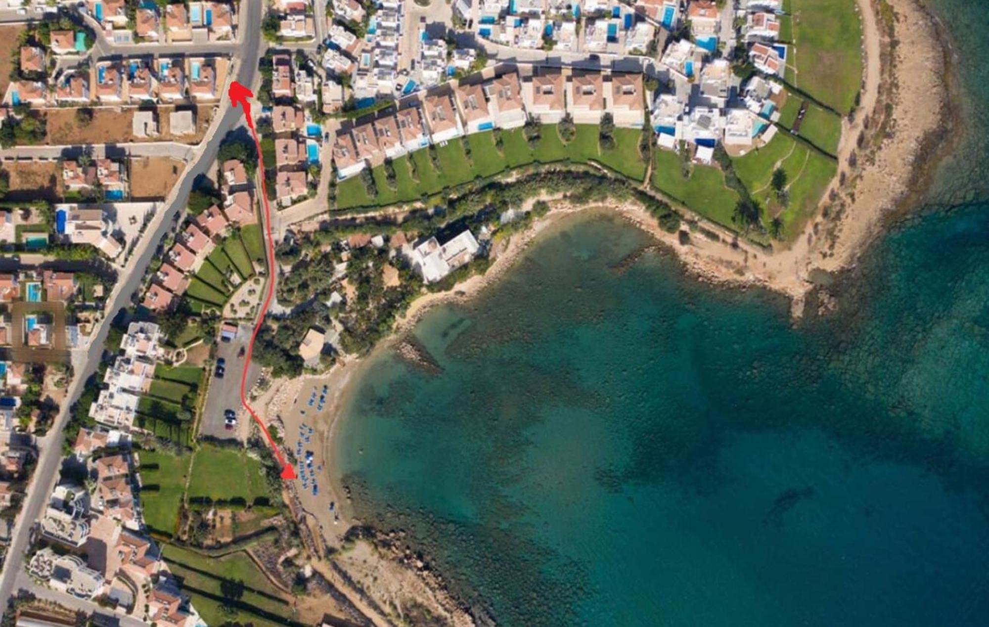 Villa White Star - 100M From Serena Beach โปรทาราส ภายนอก รูปภาพ